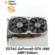 【USED】  ZOTAC GeForce GTX 1060 AMP Edition 6GB Graphic Card | 6 pin | GDDR5 | Graphics Card | GTX106