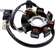 2EXTREME Alternator Single Version 1 Compatible with REX RS450 QM50QT-6A Qingqi, Benzhou YY50QT-15 R