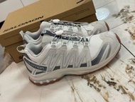 Salomon XA Pro 3D White‑Grey Gum Sole Hiking Shoes