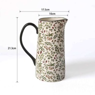 แจกันเซรามิกทาสี The Wizard of Oz แจกันมือจับเดียว แจกันดอกไม้ ภาชนะไฮโดรโปนิกส์ ของตกแต่ง