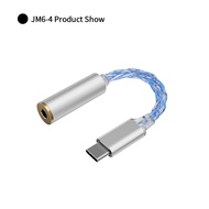 JCALLY JM6-2 JM6-4 Type-C to 2.5mm 4.4mm Conexant CX31988 Digital Audio Portable Decoding Amp HiFi D
