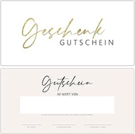 25 Blank Vouchers to Fill Yourself | Elegant Gift Vouchers for Customers Templates Voucher Cards for