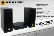 2023 Original Kevler VSX-365 300W x 2 Dual 6.5 Inch Speaker System Integrated Stereo Amplifier VSX365