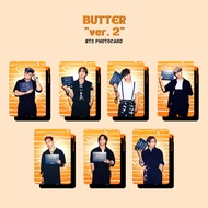 [7Pcs] Photocard BTS: Butter "ver.2" - by Aera Kpop Merch | Unofficial BTS Photocard - Butter Photocard