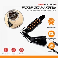TaffSTUDIO Acoustic Guitar Pickup With Tone Volume Control - P-011