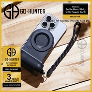 ADAM Elements SELFIE SHOT Magnetic Hand Grip with Power Bank 5000mAh - Wrist Strap and Magnetic Ring