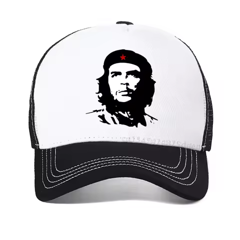 Che Guevara printing hat New Arrival Fashion Cotton Men cool Mesh Breathable Baseball Cap Adjustable