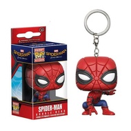 1Pcs Funko POP Marvel Avengers 3 Keychain PVC No Way Home Spiderman Action Figure Pendant Festival