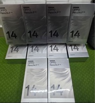 OPPO Reno 14F 5G. 12GB+256GB  Hong Kong 🇭🇰 Version Brand New