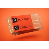 Luggage Sticker EVA Airline AIR Starry Sky League PRIORITY Passenger Airplane Waterproof Sunscreen