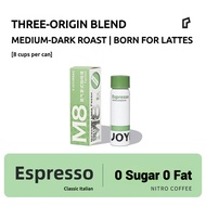 JOYINBAG M8 Espresso Nitro Coffee [Classic Espresso] 8 Espresso Shots Per Can