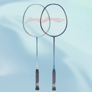 Li Ning 100% Original AXFORCE 08 Badminton Racket Offensive and Defensive Racquet (Strings Pairs+Badminton Racquet Bag) AYPT721-11