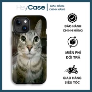 Phone case meme cat luffa face bewildered straight camera cute shockproof TPU plastic cover