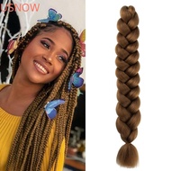 USNOW Long Jumbo Braiding Hair, Colorful Crochet Extensions Synthetic Braids Hair Extensions, Natura
