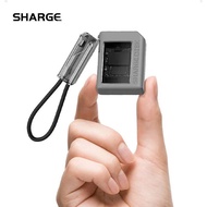 SHARGE-SSD Enclosure for Laptop, External SSD for PS5 Game Camera, NVMe PCI-E M.2 SSD Case, USB 3.2 