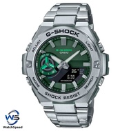 Casio G-Shock GST-B500AD-3A GSTB500AD-3A Green G-Steel Bluetooth Mobile Solar Men's Watch