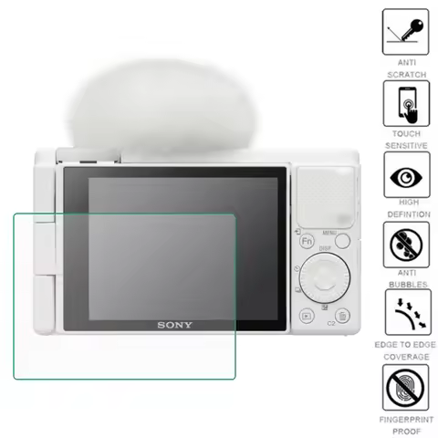 3pcs PET Clear Soft Protective Film Screen Protector Cover For Sony ZV-1/1F/E10/E1 ZV1 II A6700 Alph