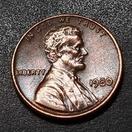 US Lincoln Memorial 1 Cent 1980