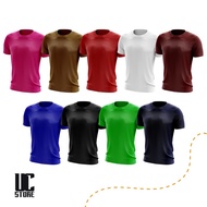 UCSTORE Microfiber Jersey Plain T-Shirt Assorted Color | Jersi T-shirt Microfiber Kosong Pelbagai Warna (UNISEX)