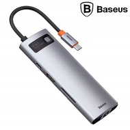 Baseus CAHUB-CV0G 8-in-1 multi-function conversion Hub (Type-C to HDMI/ USB3.0/ LAN / SD Card Reader
