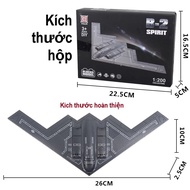 MHQS assembly model 1:200 scale B2 Spirit Airplane (Xuja)