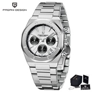 YQ2 2023 New PAGANI Design Men's Quartz Watches Sapphire Stainless Steel Chronograph 200m Waterproof Sports Watche Reloj