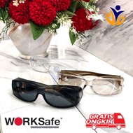 KACAMATA SAFETY WORKSAFE LESPEX ORIGINAL FIT OVER PRESCRIPTION