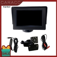  Baby Car Monitor High Resolution 360 Degree Rotation Night Vision 43 Inch Car Rear View Monitor for Auto