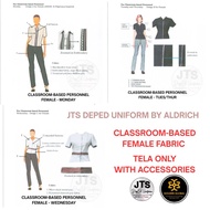 JTS Deped Uniform For Female Teacher(TELA ONLY) (Pre-Order)