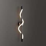 VH Factory Custom Modern Simple Copper Wall Lamp LED Light Source for Home & Hotel Decorative Art At