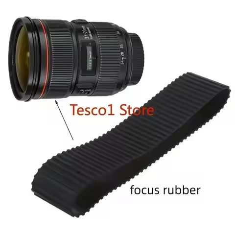 NEW Camera Lens Zoom & Focus Grip Rubber Ring Replacement Part For Canon EF 24-70mm f/2.8L USM 24-70