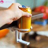 CURTESY Retractable Can Claw, Extendable Multi Functional Fold Out Drink Holder, Water Bottle Claw D