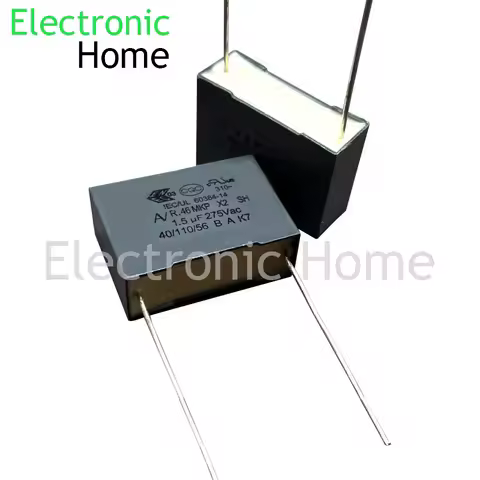 10PCS/LOT KEMET AV MKP R46 1.5uf 155 1u5 310v 275v X2 safety film capacitor 26x17.5x9.5mm pin distan