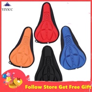 Yiyicc Exercise Bike Seat Cover Saddle Cove Wide Foam &amp; Gel Padded Bicycle Cushion for Women Men Everyone  Fits Spin Stationary Cruiser Bikes Indoor Cycling