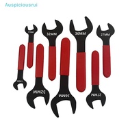 Auspiciousrui 7mm-31mm Metric Single Open End Wrench Offset Angle U-Shaped Spanner Flat Head ening F