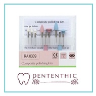 Dental bur polishing composite kit / low speed composite polishing bur