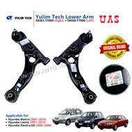 Yulim Tech Front Lower Arm Wishbone 54500-17000 (Right) + 54501-17000 (Left) Hyundai Matrix Lavita E