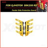 For QJMOTOR SRK250RD Fork Cover | Motorcycle CNC Front Shock Absorber Fork Guard Suspension Caliper 