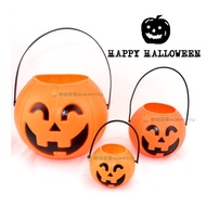 Hello Party [Halloween Pumpkin Bucket] Halloween Bucket Candy Bag