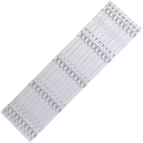 9pcs/set 5LED LED backlight bar for TC L60P2-UD U60V6026 60D2900 4C-LB6005-HR0 LVU600L/G0T5 TOT_60D2