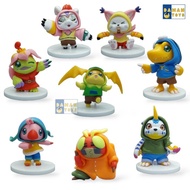 Digimon Adventure Agumon Gabumon Piyomon Tentomon Gomamon Palmon Figure