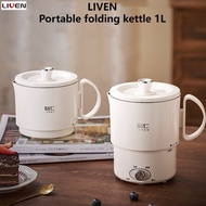 Liven Portable Foldable Kettle 1L Travel Household Automatic Small Kettle Business Trip Thermostatic Electric Kettle