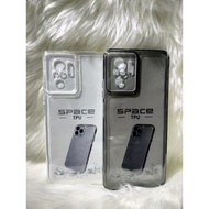 Softcase XIAOMI REDMI NOT 10 4G / RM NOT 10S Space Tpu original clear Black clear Black