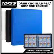 [PSA Binder/Album] PU leather Card book containing premium TOPO'S genuine slab PSA/BGS/Graded Card/O