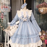 Lolita Skirt Full Set Japanese Cute Lolita Student Dress Dress 2025lolita Soft Sister Skirt