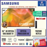 Samsung 65'' 4K UHD Smart TV AU8000 Series with Crystal Processor 4K - UA65AU8000KXXM (FREE Bracket)
