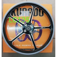 LC135 KURADO FG505 SPORT RIM (BLACK/BLUE/ORANGE)