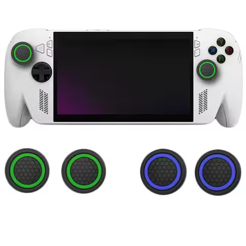 4 Pieces Silicone Joystick Grip Grips Cap For rog xbox ally/rog xbox ally X Controller Rocker Cover