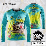 GT Hunter Sublimated Fishing Sweatshirt | UV resistant fishing suit | Shimano BOSSNA Seahawk size XS-3XL