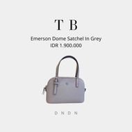 Emerson Dome Satchel In Grey